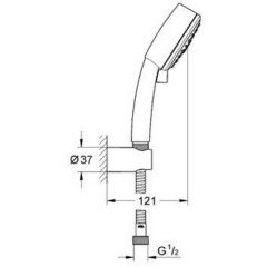Душевая программа Grohe Tempesta Cosmopolitan 27850000
