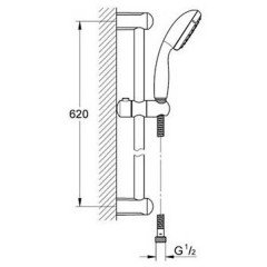 Душевая программа Grohe Tempesta New 27853000