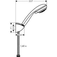 Душевая программа Hansgrohe Croma 27559000