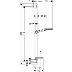 Душевая программа Hansgrohe Raindance Select 26631400
