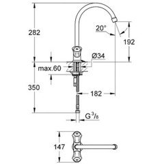 Смеситель для мойки Grohe Costa L 31812001
