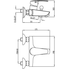 Смеситель Gro Welle Apfel APF721
