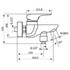 Смеситель Gro Welle Pfeffer PFF721