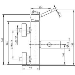 Смеситель Gro Welle Wassermelon WSM721
