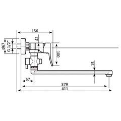 Смеситель Gro Welle Grapefruit GPF722