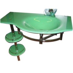 Стеклянная раковина Frap F153-23