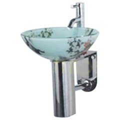 Стеклянная раковина Frap F115-28