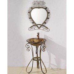 Стеклянная раковина Ledeme L233-59
