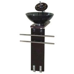 Стеклянная раковина Ledeme L133-16