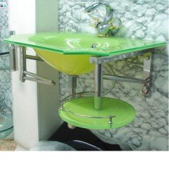 Стеклянная раковина Ledem L139