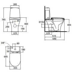 Унитаз Ideal Standard Connect Pure W912301