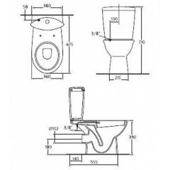 Унитаз Ideal Standard Oceane W906601
