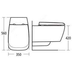 Унитаз Ideal Standard Ventuno T316501 подвесной