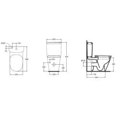 Унитаз Ideal Standard Tonic W710401