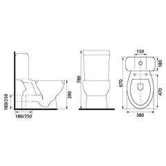 Унитаз BelBagno Presto