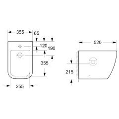 Биде подвесное BelBagno Alpina BB10100BH