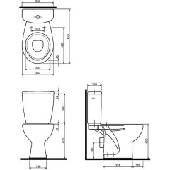 Унитаз Ifo Fargen RP1223182590