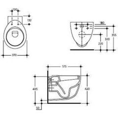 Унитаз Ideal Standard Small+ подвесной