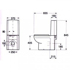 Унитаз Gustavsberg Artic 4310 (GB114310301231)