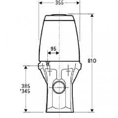 Унитаз Ifo Unique plus 6562 Duo