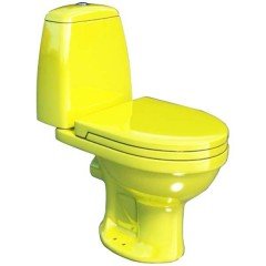 Цветной унитаз Arcus 1215 yellow