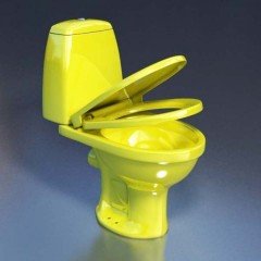 Цветной унитаз Arcus 1215 yellow