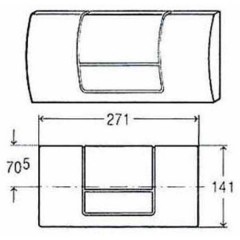 Кнопка Viega S-Line 8180.1 449018