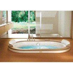 Ванна акриловая Jacuzzi Opalia Wood Top