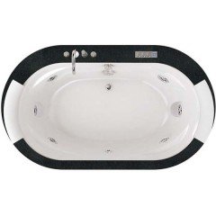 Ванна акриловая Jacuzzi Opalia Wood Top