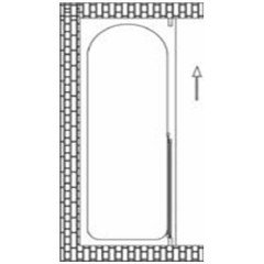 Шторка на ванну Vegas-Glass ZV