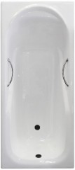 Чугунная ванна Castalia Carina 170х75x42 с ручками