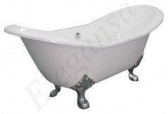Чугунная ванна ELEGANSA TAISS CHROME 180Х80
