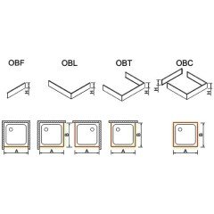 Акриловый поддон Sanplast OBL/FREE 80x90x9