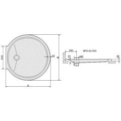 Акриловый поддон Sanplast BPO-ALT/EX 100x100x7,5