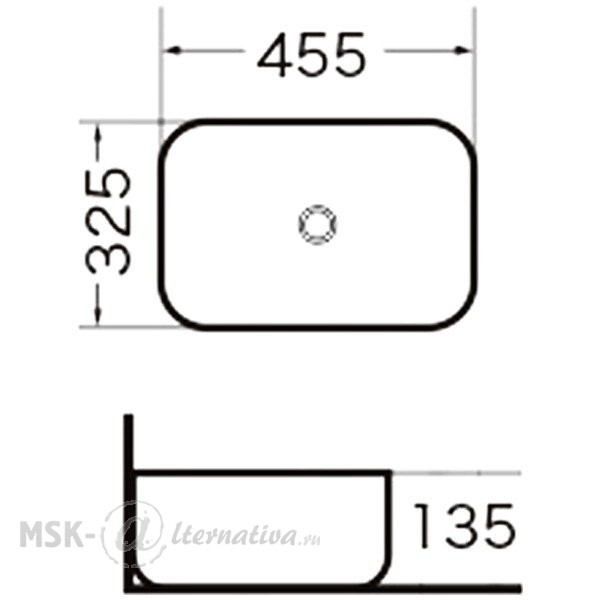 Раковина накладная Grossman GR-3020 - купить в магазине сантехники в ...