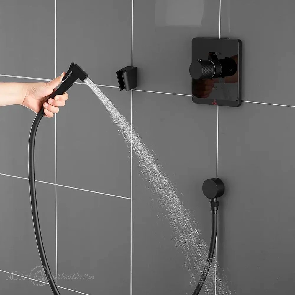 Rise shower. Смеситель с гигиеническим душем Rose r915h.