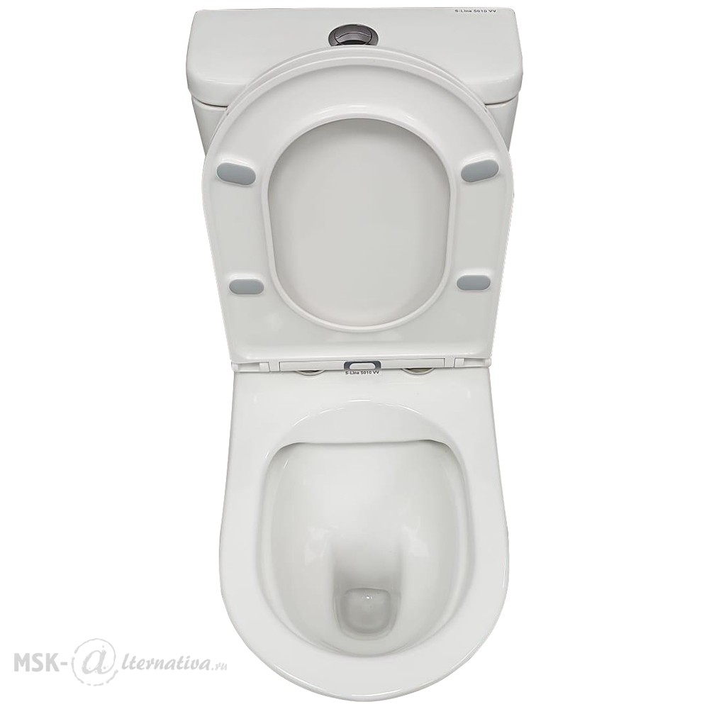 Унитаз Bloomix S-Line 5010VV безободковый вертикальный выпуск - купить ...