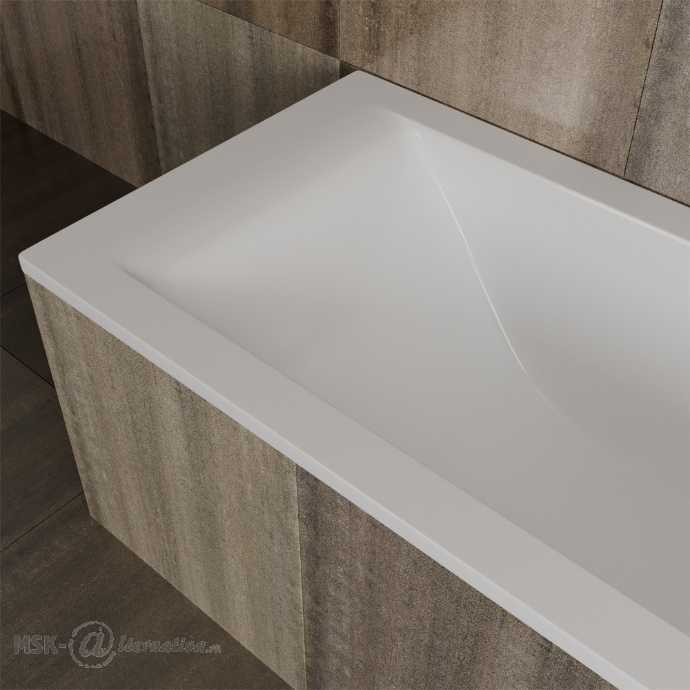 Ванна из литьевого мрамора Delice France Diapason 170x80 DLR330007 ...