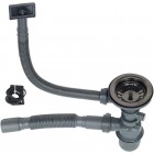 Мойка кухонная Melana ProfLine D6045HB графит