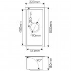 Мойка кухонная Melana ProfLine MLN-R2250H
