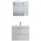 Комплект мебели СаНта Альтаир 70 подвесной белый