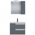 Комплект мебели СаНта Антарес 70 подвесной графит