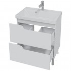 Тумба с раковиной СаНта Антарес 70 напольная белый