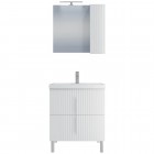 Комплект мебели СаНта Юпитер 70 напольный белый