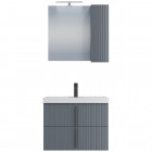 Комплект мебели СаНта Юпитер 70 подвесной графит