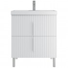 Тумба под раковину СаНта Юпитер 70 напольная белый 700363