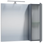 Зеркало-шкаф СаНта Юпитер 70 графит 700545