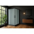 Душевое ограждение Royal Bath RB115HPD-C-BL