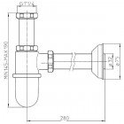 Сифон Nobili AV00103/2CR
