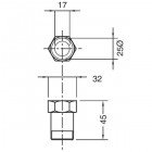Удлинитель Migliore ML.RIC-20.249